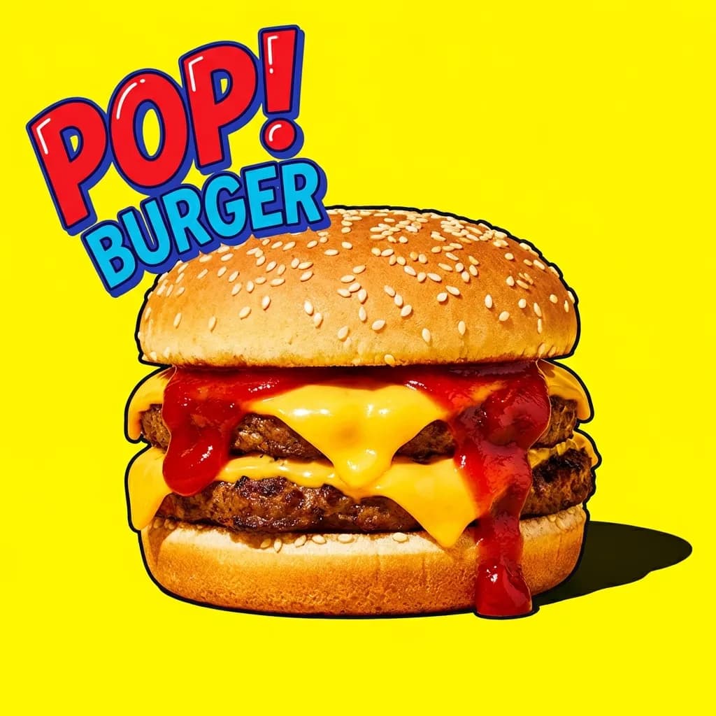 Pop Art Burger
